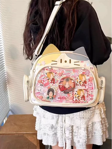 Вместительный и большой рюкзак, сумка на одно плечо, коллекция 2023