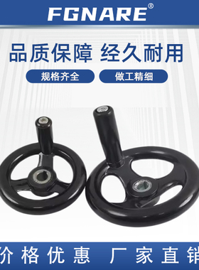 PHLFN-D80 100 125 140 160 180 200  辐式手轮 旋转