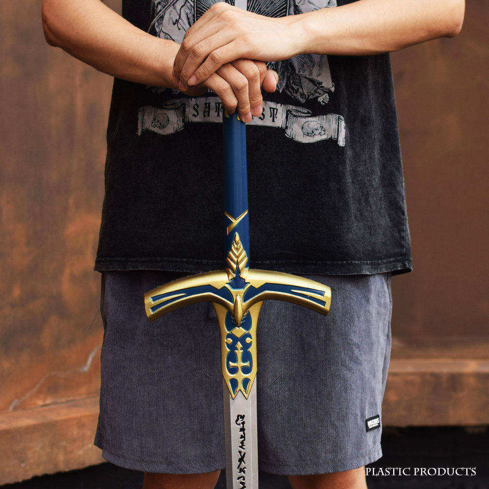 石中剑男孩刀剑玩具胜利誓约之剑软胶塑料圣剑模型Saber COS道具