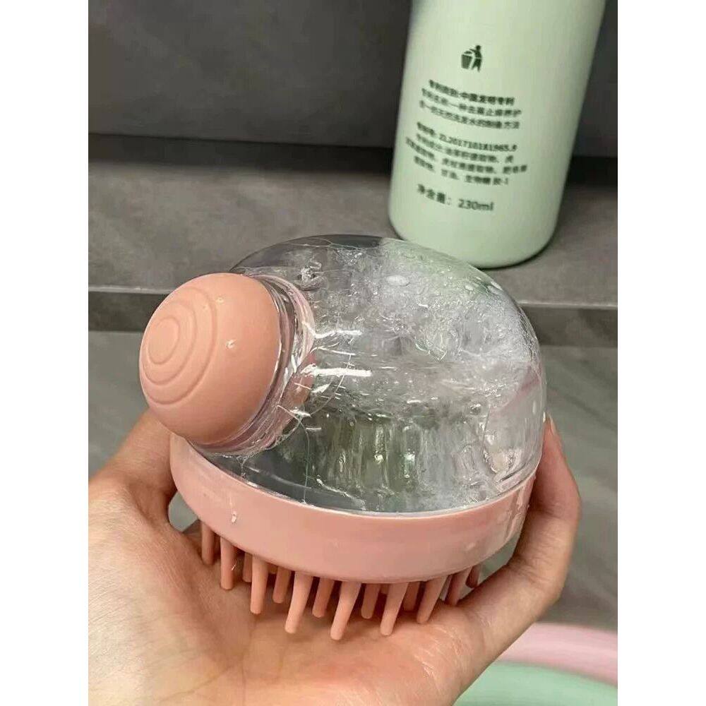 可加洗发水洗头刷子矽胶清洁头皮专用起泡按摩梳洗发梳子洗头神器