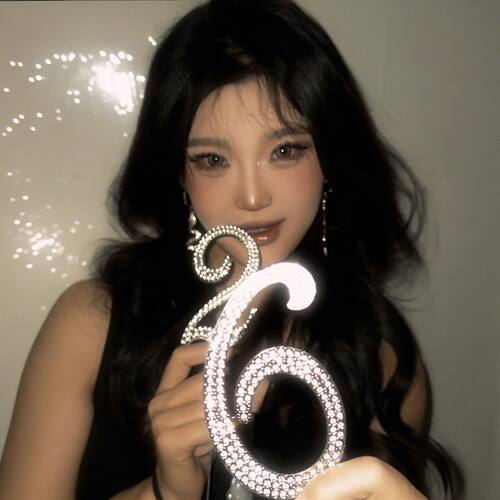 超大钻石蜡烛镶钻数字生日蜡烛周年插卡摆件拍照道具氛围出片神器