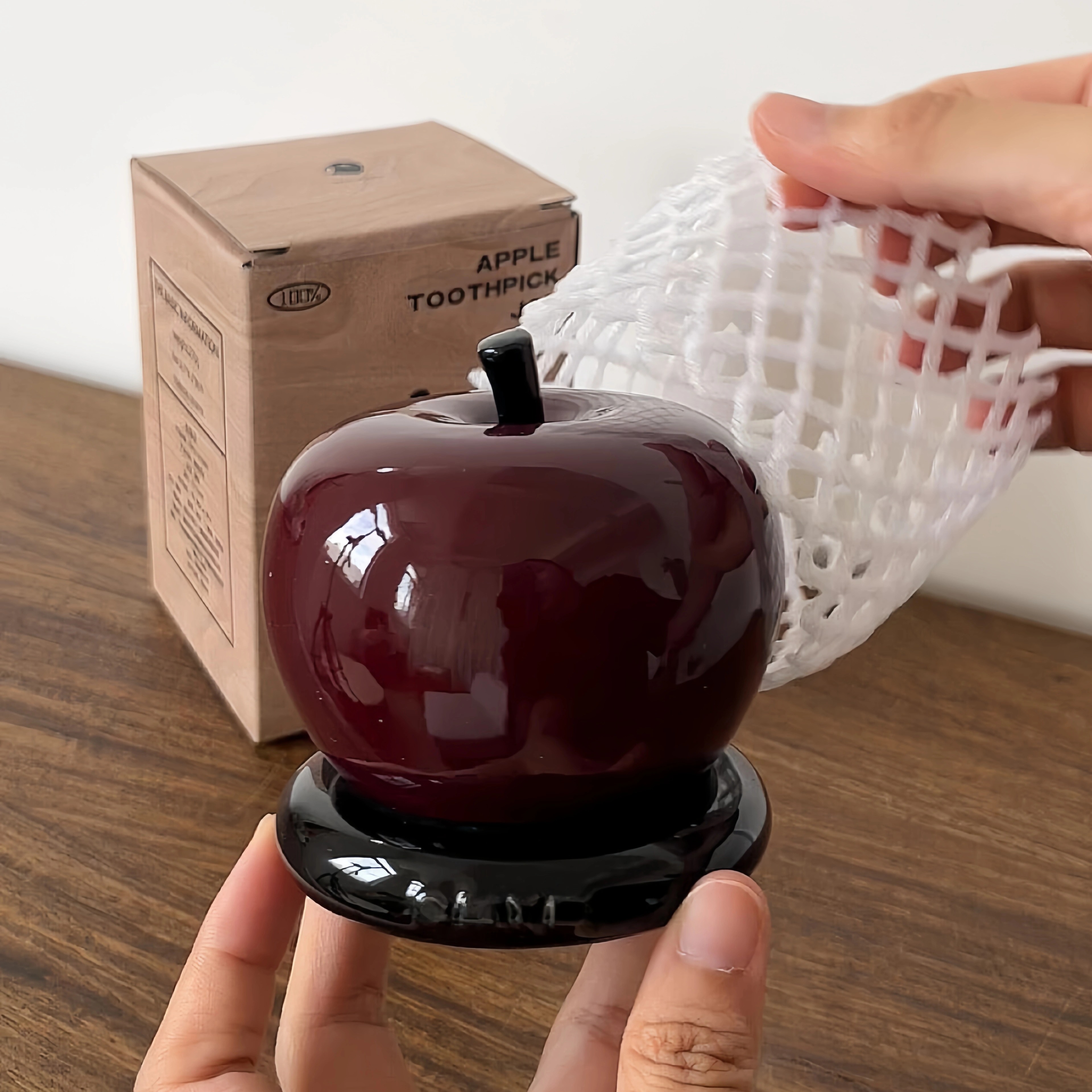 这个圣诞整一个平安果当收纳盒吧