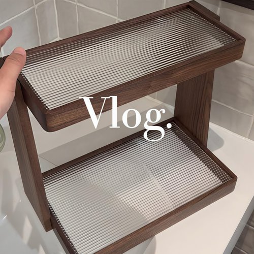 【浴室好物】化妆品桌面置物架多层护肤品收纳架杯架储物架子