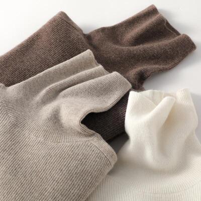 针织衫女秋冬季打底衫内搭加厚加绒高领毛衣2025新款修身长袖上衣