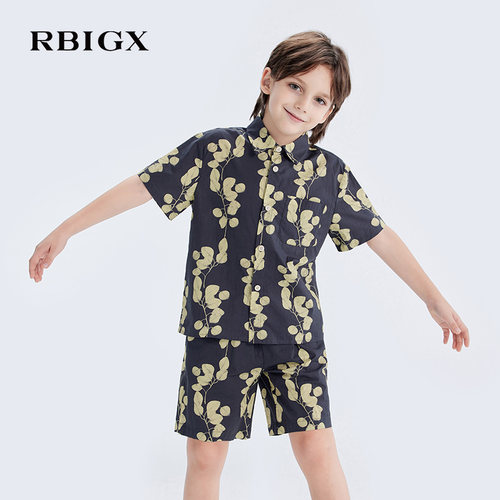 RBIGX瑞比克夏季贵族短袖衬衫