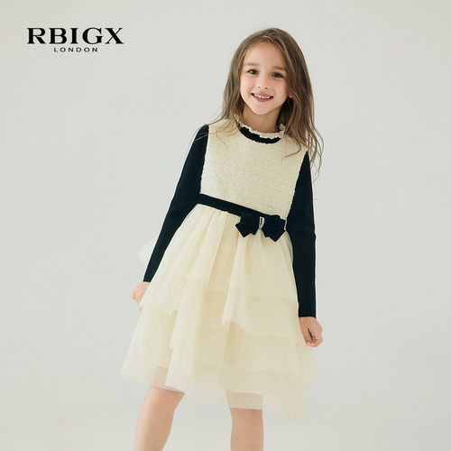 RBIGX秋季童装百搭连衣裙