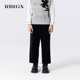 2025秋季 饰潮流西裤 新款 RBIGX瑞比克童装 阔腿裤 钻扣装 裤 子