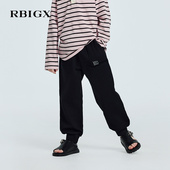 儿童运动印花百搭长裤 新款 2026春季 RBIGX瑞比克童装