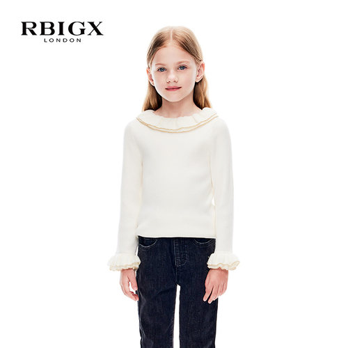 RBIGX女童公主毛衣甜美