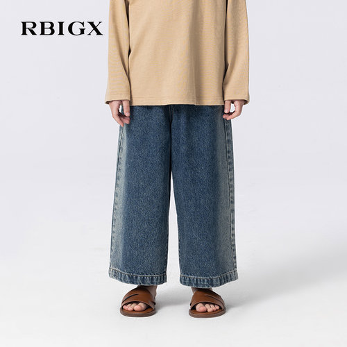 RBIGX瑞比克童装渐变牛仔裤