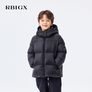 外套 RBIGX瑞比克90绒儿童三防羽绒服儿童连帽加厚冬装 专属秒杀