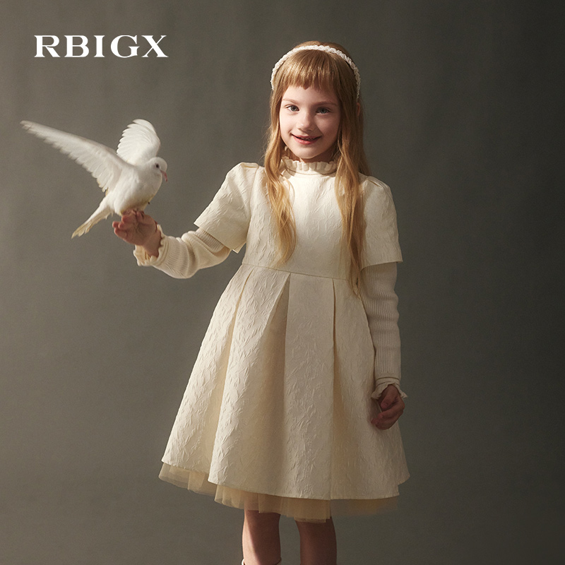RBIGX百搭冬季童装连衣裙