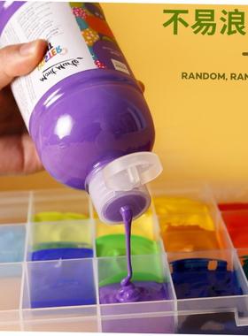 montmarte水粉poster colour finger paint gouache washable