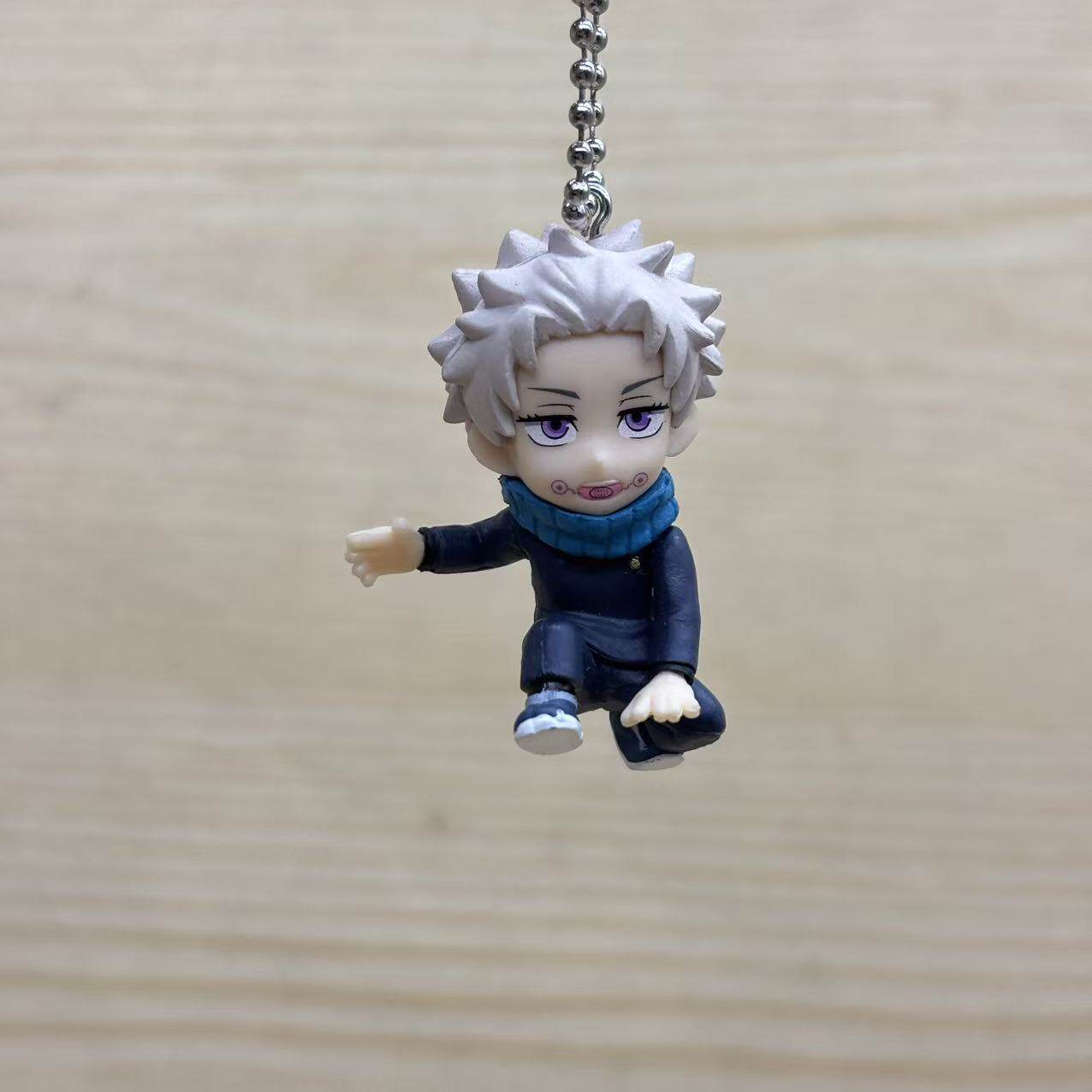 thumbnail for Japanese Loose Goods, Jujutsu Kaisen, Yuta Okkotsu, Panda, Makitoge Dog, Movie Edition Peripheral Food and Toy Keychains