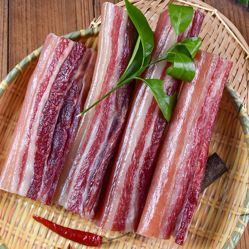 风干腊肉五花肉赣南农家传统腊味