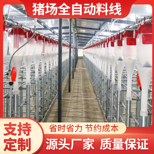 养殖场料线配件全套传感器下料口绞龙电机鸡场猪圈棚舍自动送料机