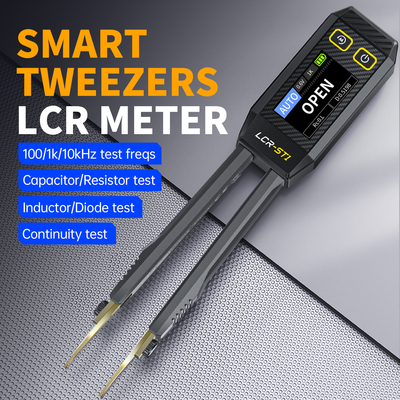 FNIRSI LCR-ST1 Mini Smart Tweezer LCR SMD ESR Tester