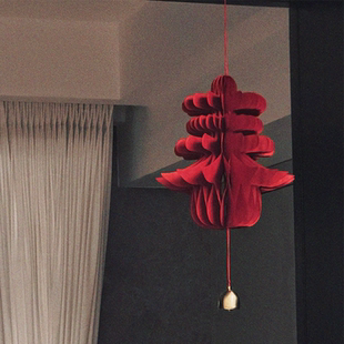 新年蜂窝立体春字灯笼春节装饰马年吉祥折纸过年氛围元旦布置挂件