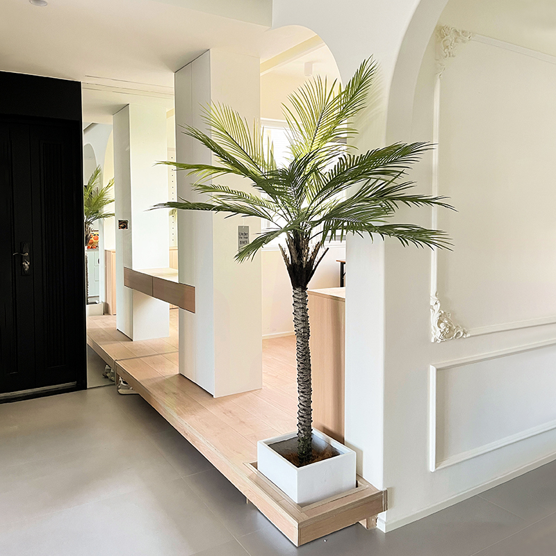 绿植仿真针葵室内客厅大型落地植物装饰摆件椰子树北欧风棕葵摆设