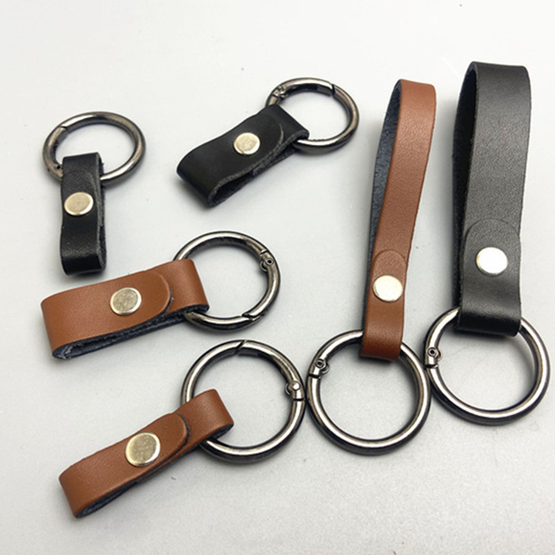 真皮手工钥匙扣钥匙扣挂件牛皮
