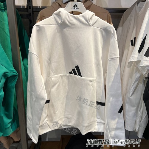 阿迪达斯ZNE运动连帽套头衫卫衣