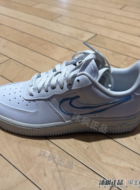 耐克女鞋Air Force1空军一号AF1运动休闲笑脸涂鸦板鞋 HF5721-111