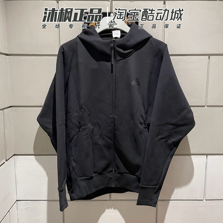 阿迪达斯ZNE运动连帽男外套夹克