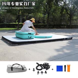 厂家拉丝垫跆拳道空翻气垫武术训练舞蹈垫子充气体操垫空手道健身