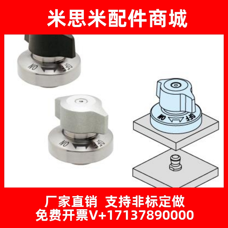 锥销抓紧型锁紧QCPC0625-10/0834-14/0625-10S快速夹具QCWES系列