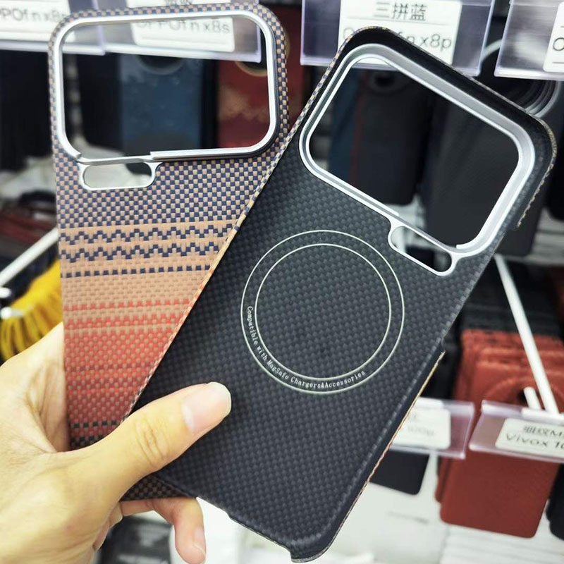适用小米17 Pro Max凯夫拉碳纤维手机壳Magsafe磁吸防摔防刮防爆超薄小米17芳纶强力磁环保护套