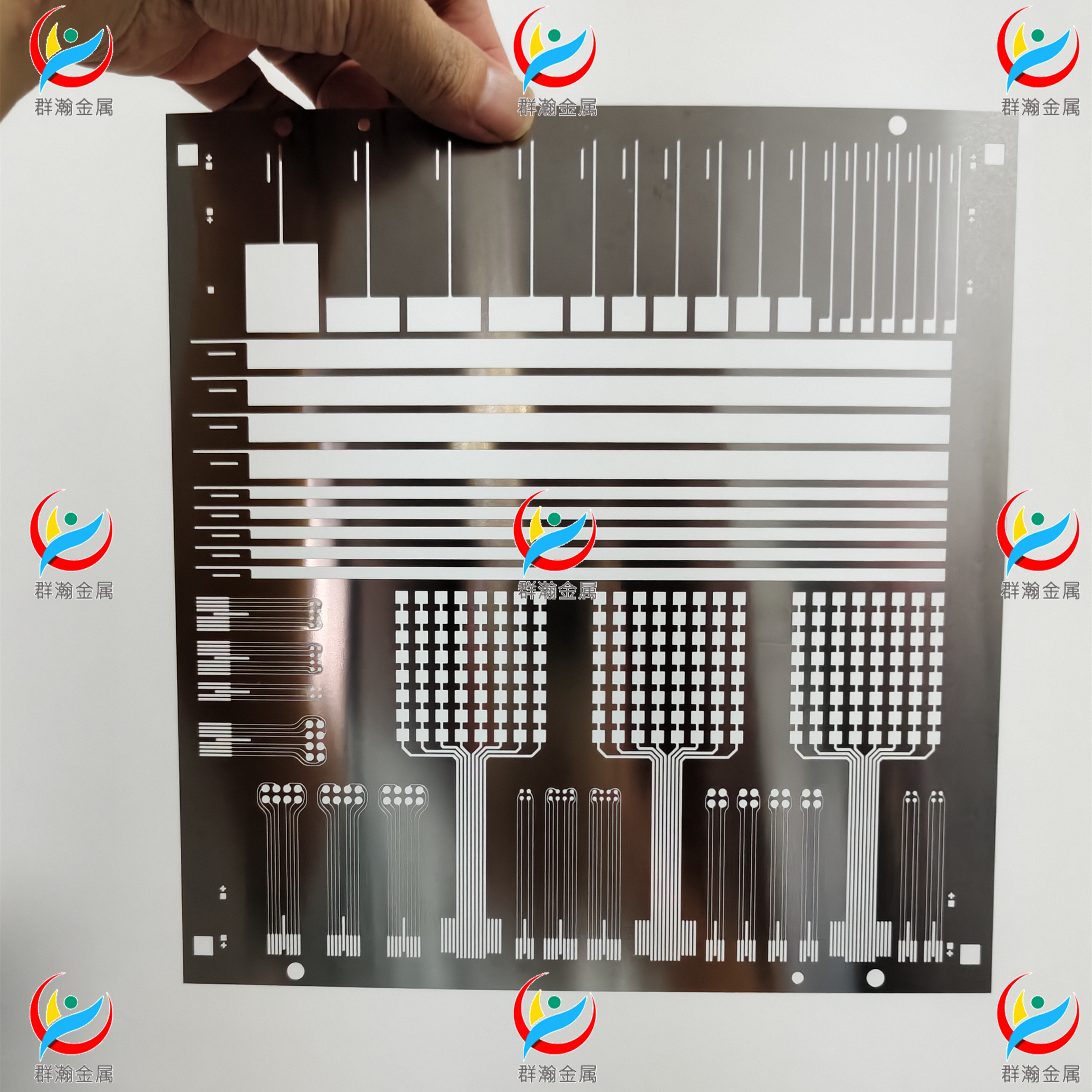 激光切割蚀刻定制加工 0.01mm网板 打孔不锈钢 金属铜铝微孔