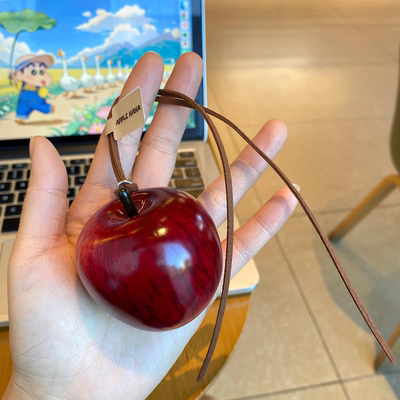 苹果包包挂件书包钥匙创意装饰圣诞平安夜2025新款可爱礼物高级感