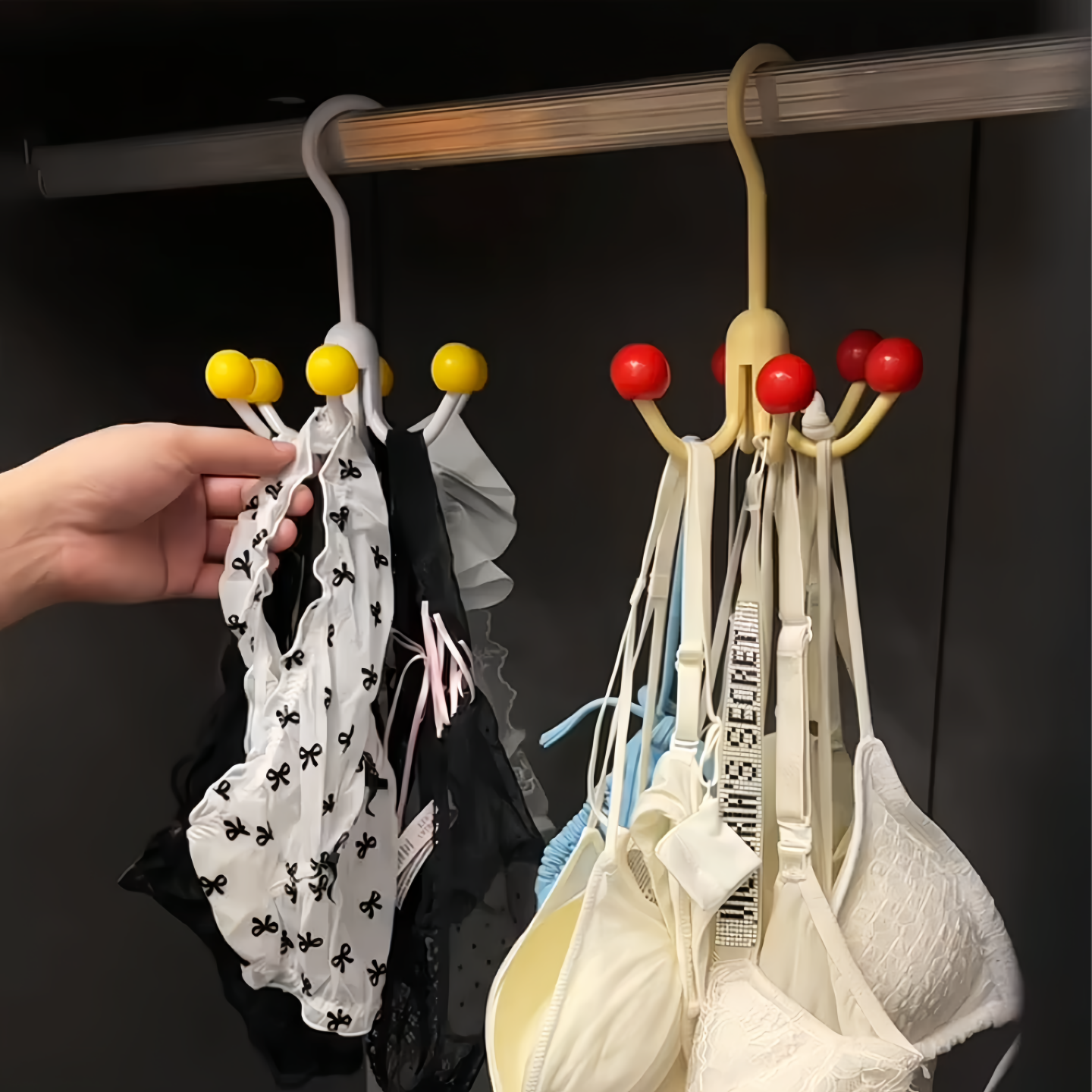 旋转挂钩挂帽子内衣吊带吊钩收纳神器包包置物挂架免打孔强力承重