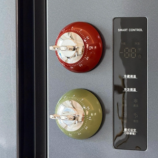 厨房机械计时器做饭提醒器声音大定时器磁吸冰箱秒表闹钟2026新款