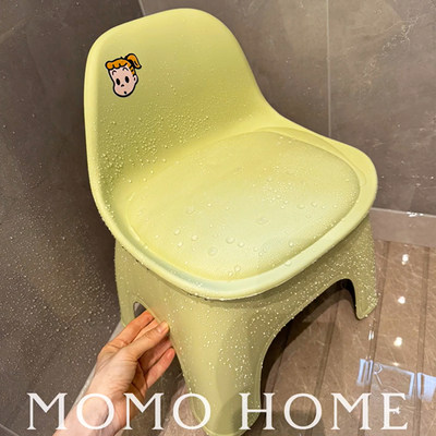 原田治儿童浴室洗澡凳学习椅子靠背卫生间小矮凳子家用结实耐用