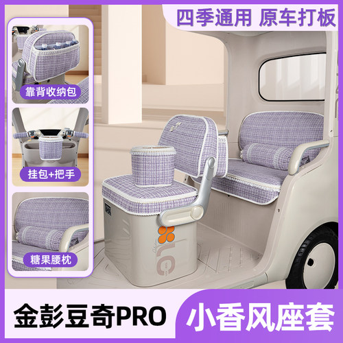 适用金彭豆奇2Pro电动三轮车座套坐垫JP1000DZK-4Q脚垫装饰小配件