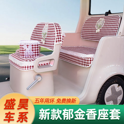 盛昊文曲星01专用座套脚垫G3米粒E01小通布丁Q1三轮车坐垫脚踏垫