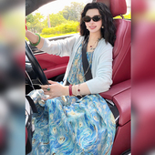 气质高贵慵懒风吊带连衣裙AS5LYH2688 新款 Linda姐高端线 夏季