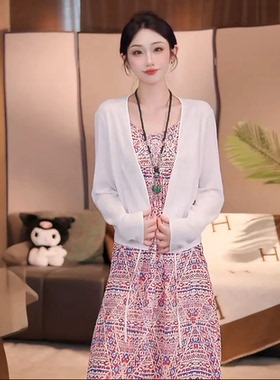 【Linda姐高端线】时尚轻奢气质百搭长袖上衣针织开衫AS5ZKS0164