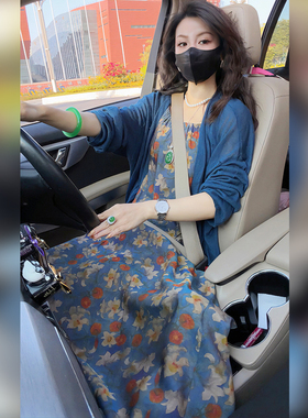 【Linda姐高端线】夏季新款时尚气质慵懒吊带裙连衣裙AA6LDD0111