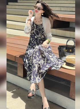 【Linda姐高端线】夏季新款时尚复古慵懒吊带裙连衣裙AS5LYH2310