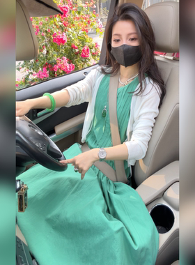 【Linda姐高端线】夏新款时尚复古简约宽松女装连衣裙AA6LJS0168