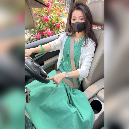 【Linda姐高端线】夏新款时尚复古简约宽松女装连衣裙AA6LJS0168