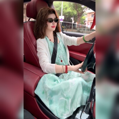 【Linda姐高端线】夏季新款时尚气质宽松无袖连衣裙AA6LYH0424