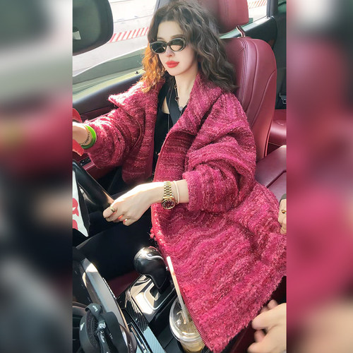 羊毛时尚气质休闲百搭保暖外套