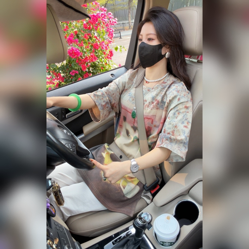 【Linda姐高端线】夏季新款时尚慵懒宽松百搭短袖T恤AA6STX0042