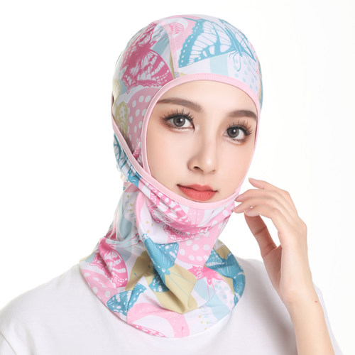 防晒头套冰丝防紫外线面罩男女