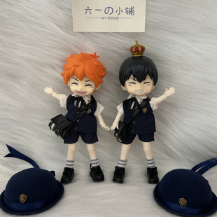 影山飞雄/日向翔阳ob11整娃 排球少年二次元手办生日礼物BJD人偶