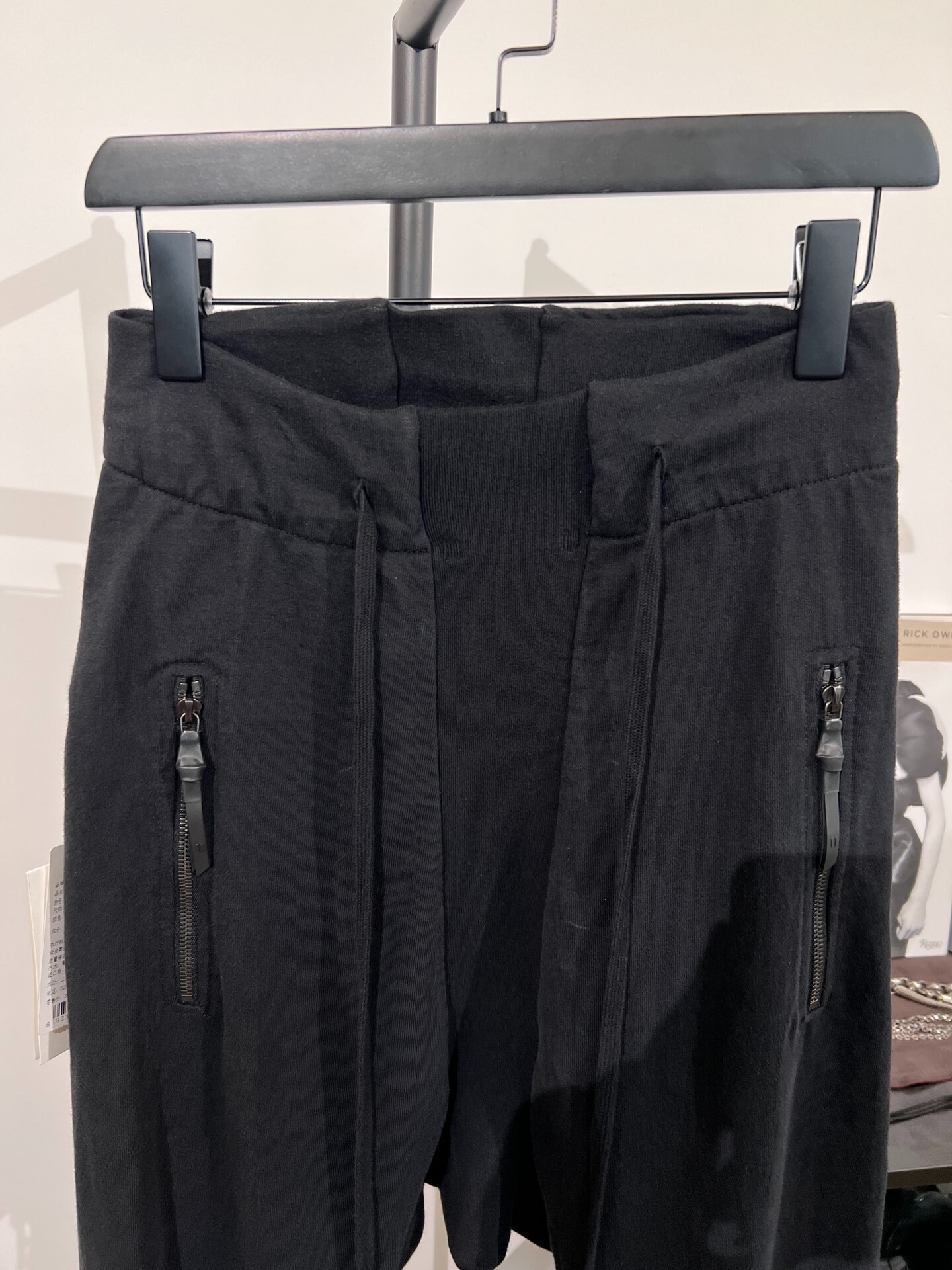 Boris Bidjan Saberi 11 Cuffed Sweatpants — back