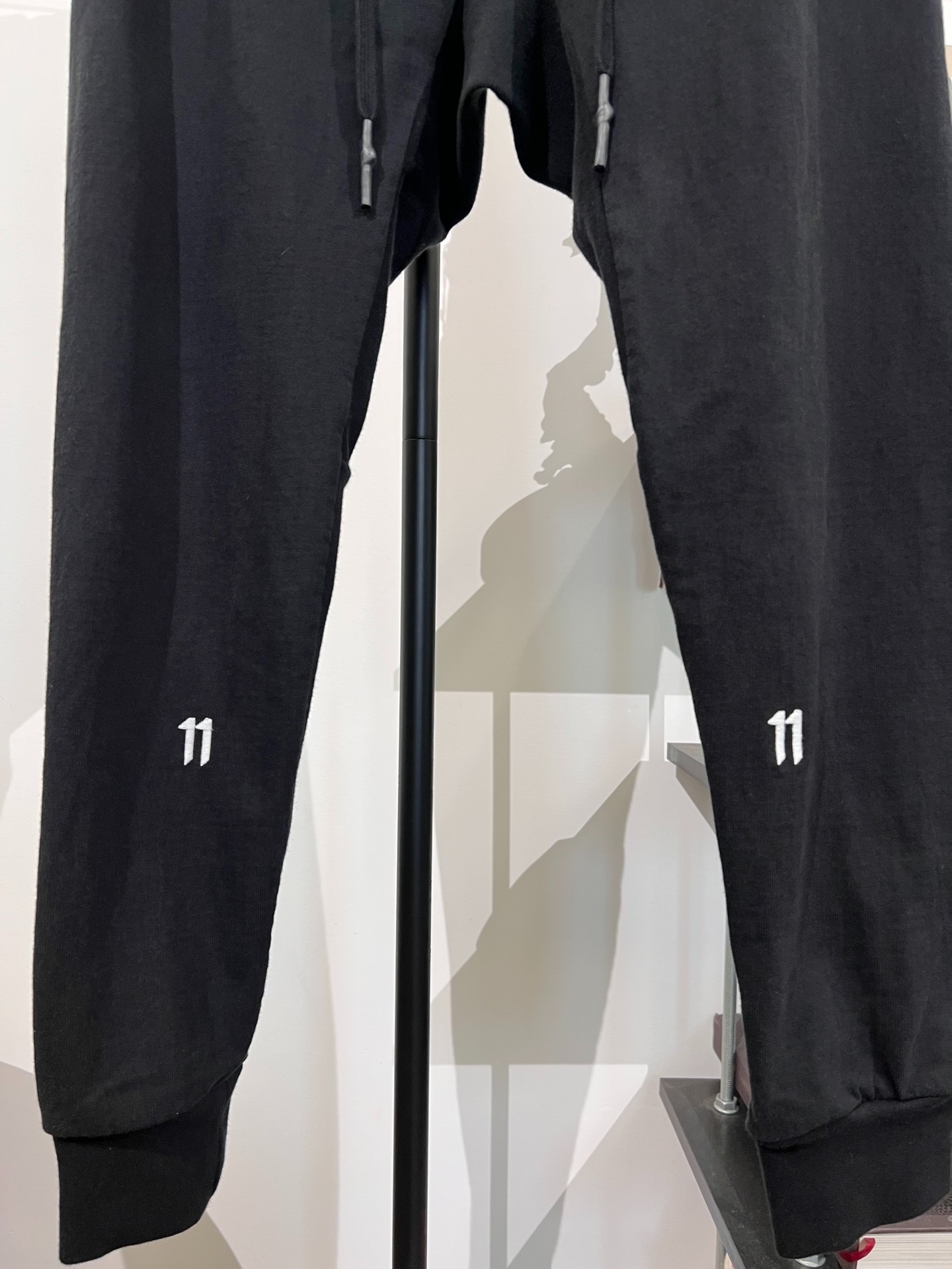 Boris Bidjan Saberi 11 Cuffed Sweatpants — detail